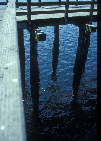 End of pier (site of drop)
2006
