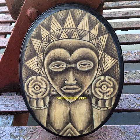 Atabey, one of the main deities of Taino culture in the Caribbean.