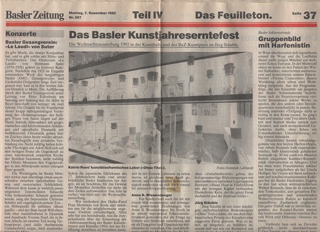 Basler Zeitung (newspaper of Basel)