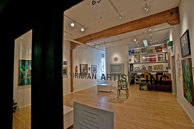 Viridian Artists,INC new gallery space at 548 W. 28th St. NYC,NY 10001.