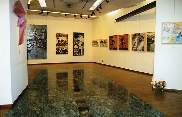 "Viridian Artists: New York - Tokyo"  Exhibition Installation view. Onward Gallery , Tokyo,Japan.