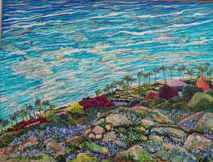 "View of Reefs from Diamond Head"