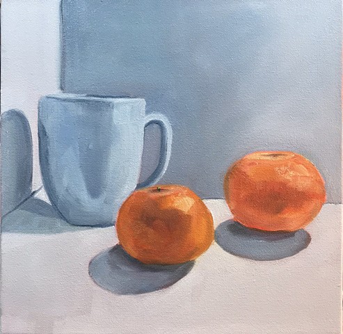 Mug and Clementines