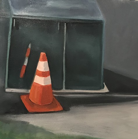 Cone and Electrical Box