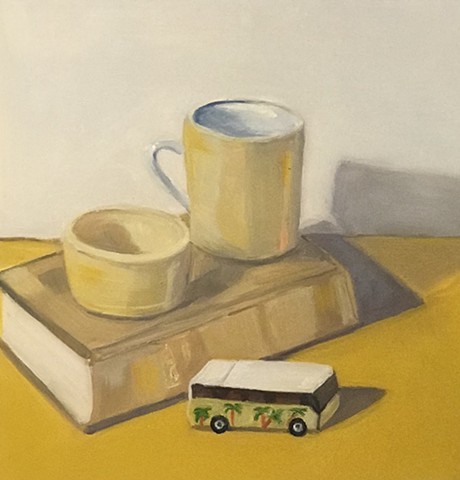 Escapist Fantasy in Yellow: Coffee, Snacks, a Good Book and a Camper Van