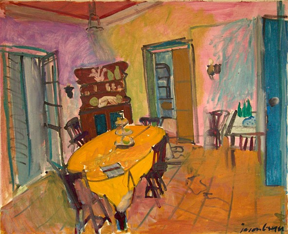 Dining Room in Cavoeiro, 1988
