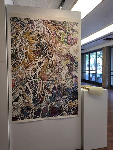 Installation view, Los Angeles City College, 2015