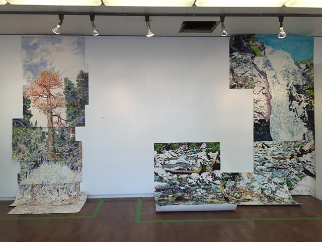Installation view at Los Angeles City College
November 2015