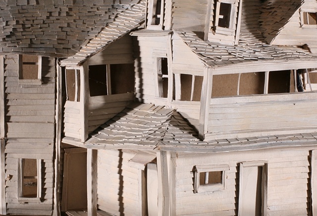 Fold away house detail