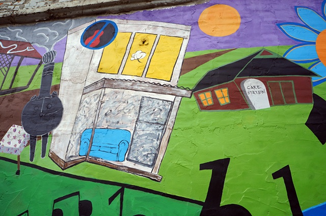 Clarksdale Mural Project: Detail 1