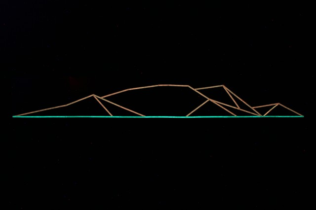 mountain (study) 3.2.13  [night view] 