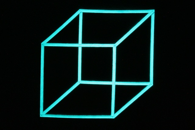 necker's cube (night view)