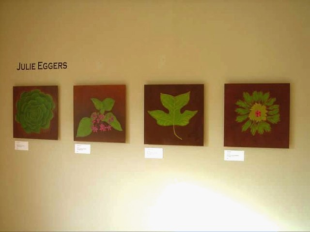 Photo of my work from the Second Irvington Invitational Art Exhibition curated by NW artist: