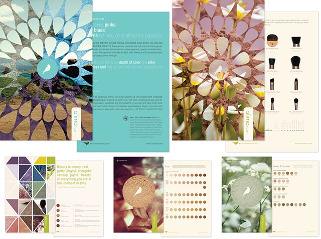 Alima Pure product card set Client: Fancypants Design