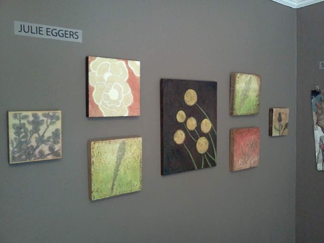 Photo of my work from the Fifth Irvington Invitational Art Exhibition curated by NW artist: