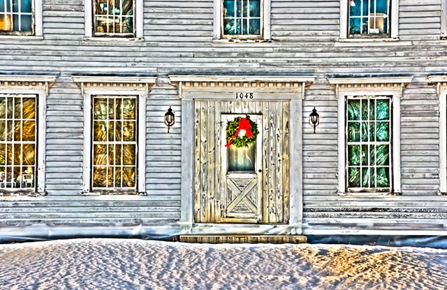 House as Holiday Card