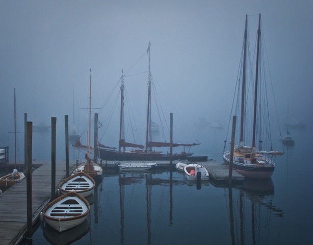 Wharf in Fog Section R
