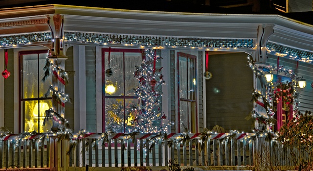 Holiday Window Detail  #1