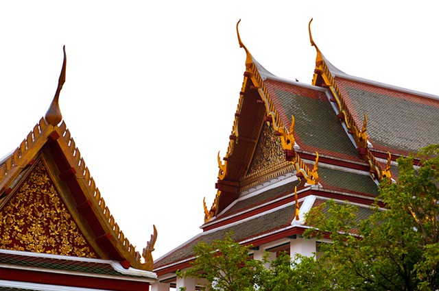 Reference Image: Temple Rooftops in Chiang Mai