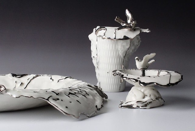 Perfect Imperfection Collection: Bird Series Planters