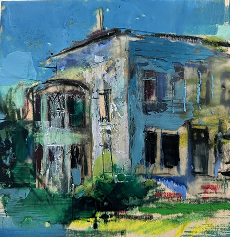 Small Germantown Architecture Paintings