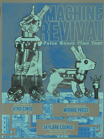Tour Poster, Machine Revival Project