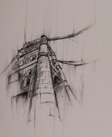 Tower Bridge Sketch IV Detail 