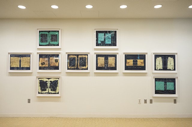 Sequencing stories, installation view