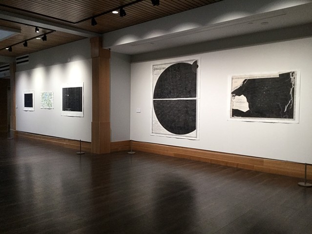 Installation view at the Rivers School, Weston, MA