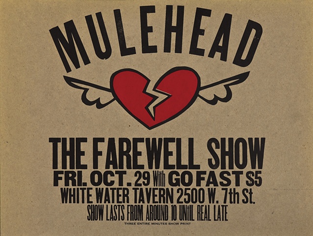Mulehead Farewell Show
with Go Fast