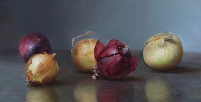 Red and Yellow Onions