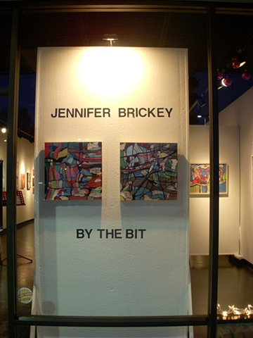 "by the bit" Red Line Gallery (2010)