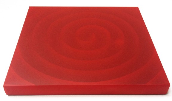 Untitled (Spiral Series red)