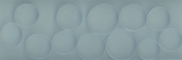 Circles on blue (landscape print) 1/7 movements 