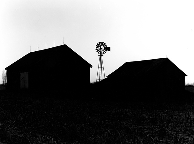 Barns and Windmill