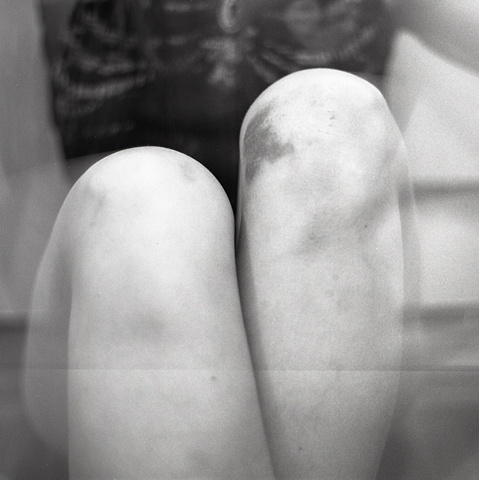 knees, self portrait