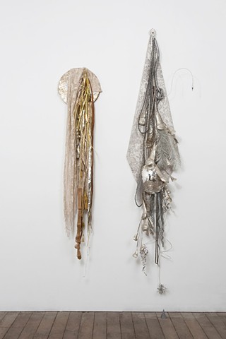 Silver and Gold Tassels