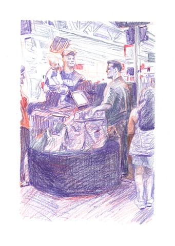 Marketplace/Cashier # 44 (on panel)