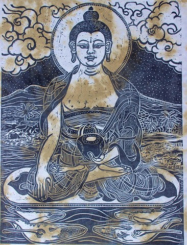 Shakyamuni Buddha, Faith Stone, faithstoneart, Drawing Buddhas and Bodhisattvas, 
