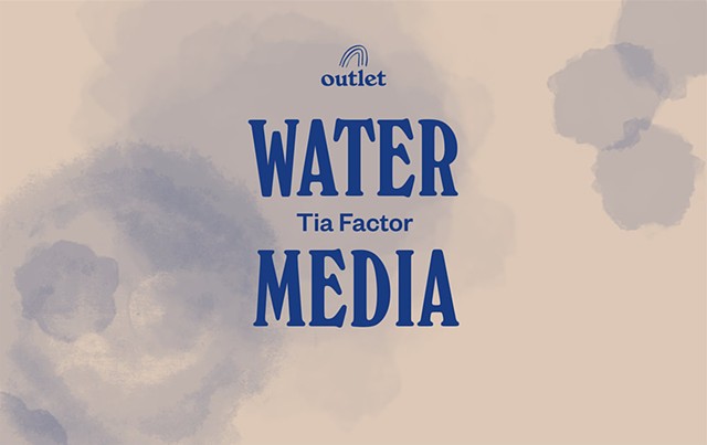 Teaching a Water Media Workshop at Outlet, 9/10/17
