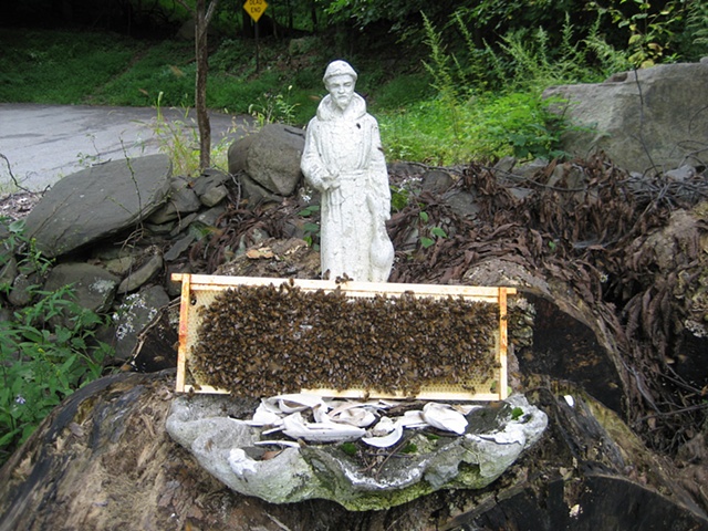 St. Francis and the bees.