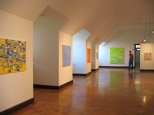Martina Nehrling, solo exhibition, "Echo" at Dominican University's O'Connor Gallery in River Forest, IL, 2006