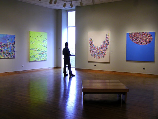 "Martina Nehrling: Paintings" solo exhibition, South Bend Museum of Art, 2005