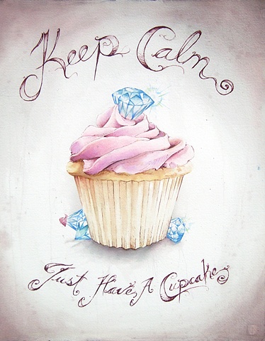 Keep Calm, Just Have A Cupcake