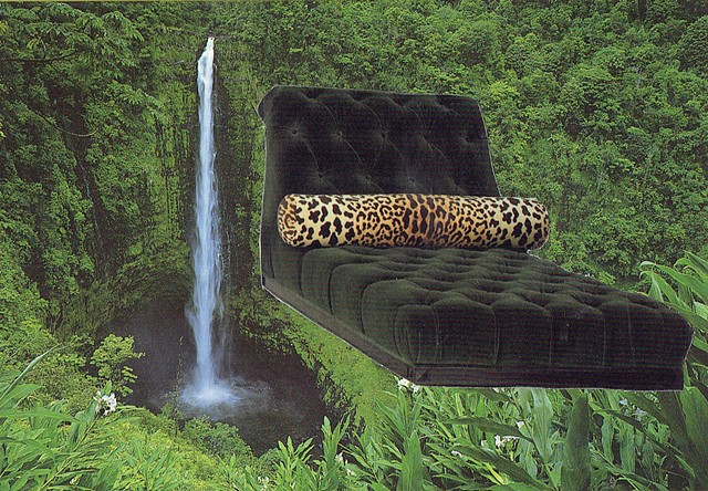 Alaska Falls and Chez Lounge with Jaguar Pillow
1990/2015