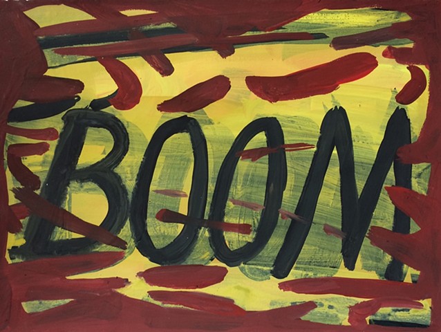 Boom/ (but with a whimper...)