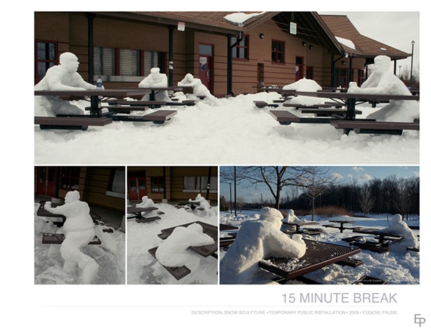 snow sculpture, snow