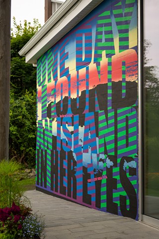 "The Sea, Just Like Your Eyes, Became a Refuge" Detail