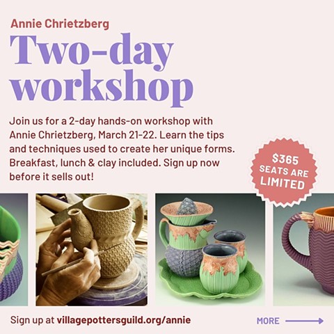 Earth to Annie - the ceramic meanderings of Annie Chrietzberg