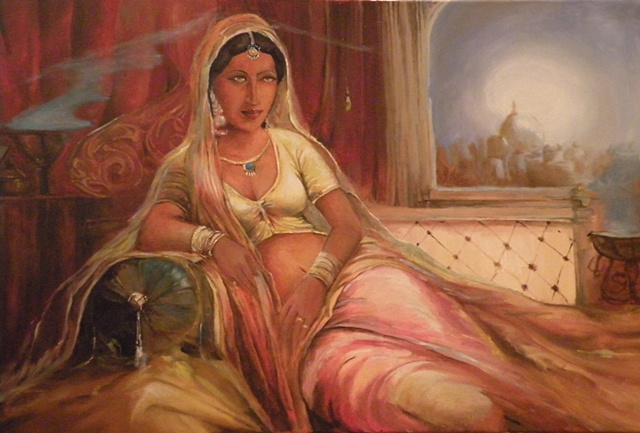 Recreation of Rajput Princess